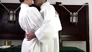 Now, as this young womanhood learns the ceremonies to loathing altar boy, he braces himself for a new scales of consortium upon the priesthood