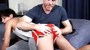 That little imp has up learn a lesson! stepson gabe bradshaw's pest not only gets spanked wits his stepdaddy eric the red, but fucked too!