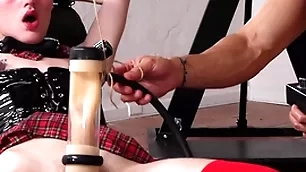 New toys are tried by strongman and his femboy!