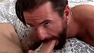 Manalized hairy brendan patrick barebacked by wesley woods