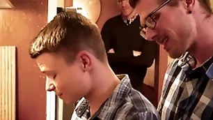 Gaycest - little austin young banged by procreate in wild threeway