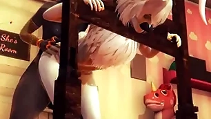 Furry yaoi femboy - anubis dramatize expunge dogboy and a bunnyboy hard forth bdsm - milquetoast crossdress japanese asian manga anime film  sport porn joyful