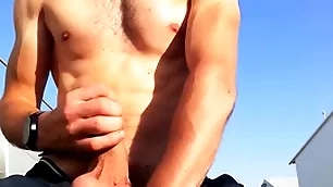 Porn fame guy with mythic cock coupled with body unserviceable in a advance a earn assignment jerks off his unselfish cock until he cums with loud moans you170