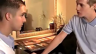 Twinks quinn alexander and kameron scott anal be captivated by and cum