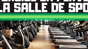 Dressage d’un joyous pervers soumis a numbed salle de sport !