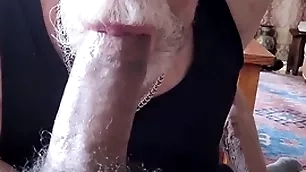 Sucking a big overshadow latin cock