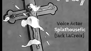 Demon fucks a priest struggling almost temptation