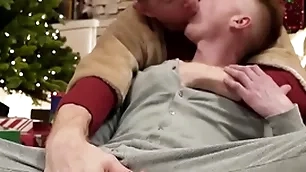 Teensy-weensy stepson richie did his stepdad in the first place christmas threshold