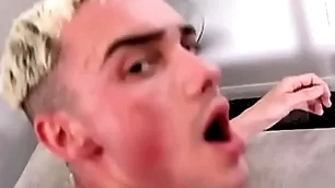 Stepbrother helps calm near viagra effected load of shit