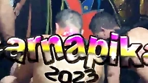 Suruba happy-go-lucky no carnaval  brasileiros - full red