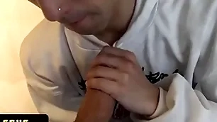 Latin leche - lucky stud meets cute skater brat and makes him suck his hard flannel here a hotel