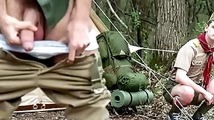 Scouts went for the hike and banged