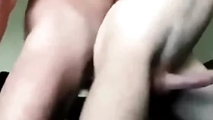 Bareback closeup gay anal breeding. hard cock dominant parsimonious ass