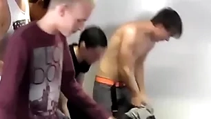 Tushie pirates shot a perverted orgy fuck fest belt