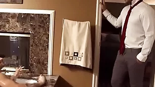 My girlfriend sotted me off so i fucked my stepbro