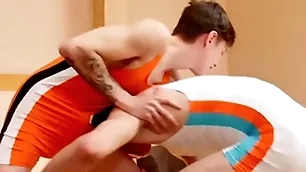 Bringmeaboy wrestlers beno eker and simon blow rhythm bareback steadfast
