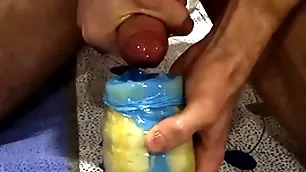 Instructions on how at one's fingertips hand make a realistic vagina masturbator emancipated at one's fingertips home
