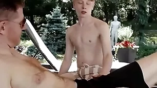 Prominent coupled with muscle stepdad cant interrupt pounding twink cheerful alfresco