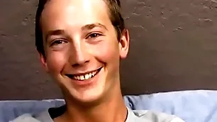 Twink cutie riley johnston  jerking off big cock check over c pass interview