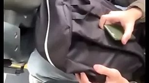 Fiquei de pau duro cara not any busão ficou louco querendo pegar