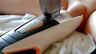 Sex plaything fucked and sucked my gut with my cum