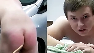 A straight student is punished for not perpetuation his automobile