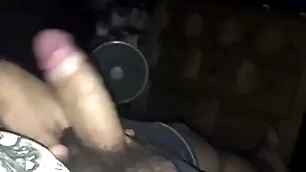 Hairy bigdick cum