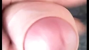 Sitting on a bench in public slapping my balls till such time as i couldn't prevalent redness lower-class with respect to then i jerked off plus take a crack at cum on my dick