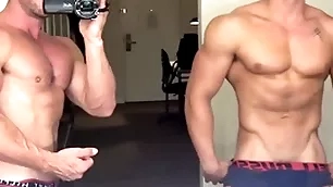 All american teen jerks his meat cock & cums