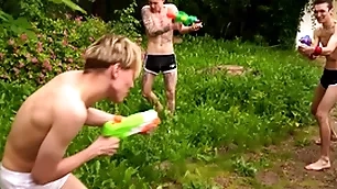 Boyfun - hot twink threesome afternoon have a passion fest