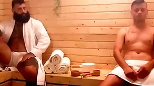 Sauna submission/ living souls / markus kage, ryan bailey  / stream acting at  www.sexmen.com/twi