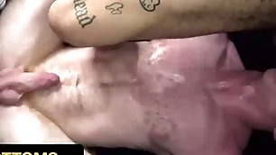 Brody rascal is a cock hungry boy living out his lustful fantasy around a fix it of strangers - pigbottoms