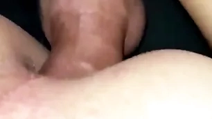 Daddy getting his good girl extra closeup bareback with moanings and censorious talk to