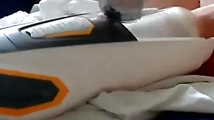 Sex toy fucked and sucked my soul with my cum