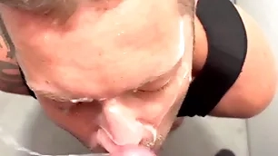 My big facial cum in the first place face amateur compilation