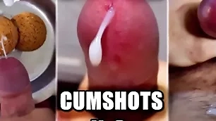 50 spent cumshots compilation in 30 minutes / congeries of cum, male orgasm, convulsions / 2023