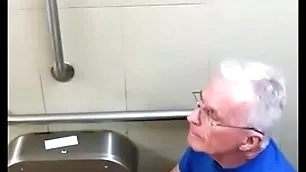 Caught convulsive off connected with home depot mens room but was ok with it