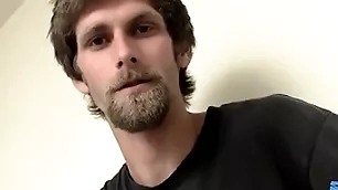 Cute straight thug apollo delion rubs his dick solo increased by cums