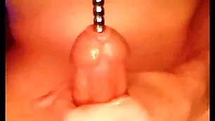 Urethral vibrator, new outlook & cum shot