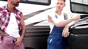 Trailertrashboys blithe drew sebastian barebacks zack bishop