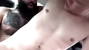 Hunk step daddy and twink step little one fuck anent jalopy - markus kage, brent north