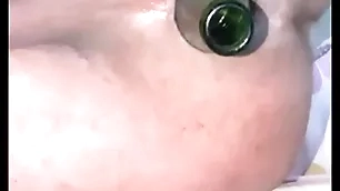 Gay anal bottle