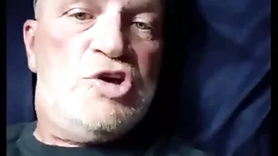 Just a trucker says obtain on your knees faggot