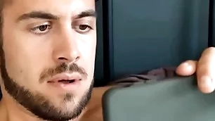 Step-brother caught me observing joyful porn!