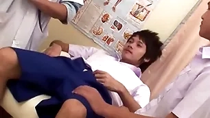 Asian petite twink 3some barebacked increased by facialized within reach falsify
