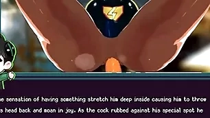 Superhero becomes cumdump - blue lightning - 12 times for yaoi