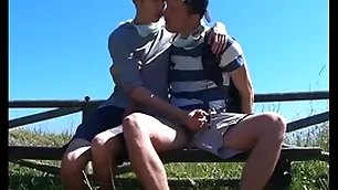 Roasting merry hiker boys xxx