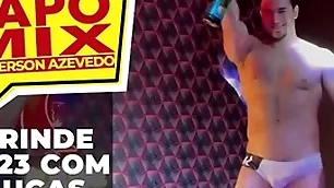 Brinde especial: stripper lucas alves celebra a chegada de 2023 na hot habitation em são paulo