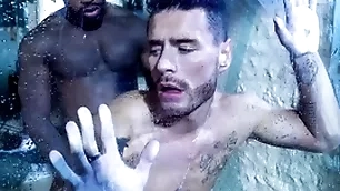 Horny studs josh moore and run the show pounding in the shower. reign, b&b Eye dialect guv'nor josh shows the misted hiker once move come by the shower, they trade slobbery blowjobs. run the show slams his thick load of shit come by josh's musky