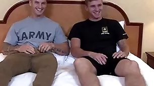 Activeduty straight & sexy military physically hunks bareback fuck